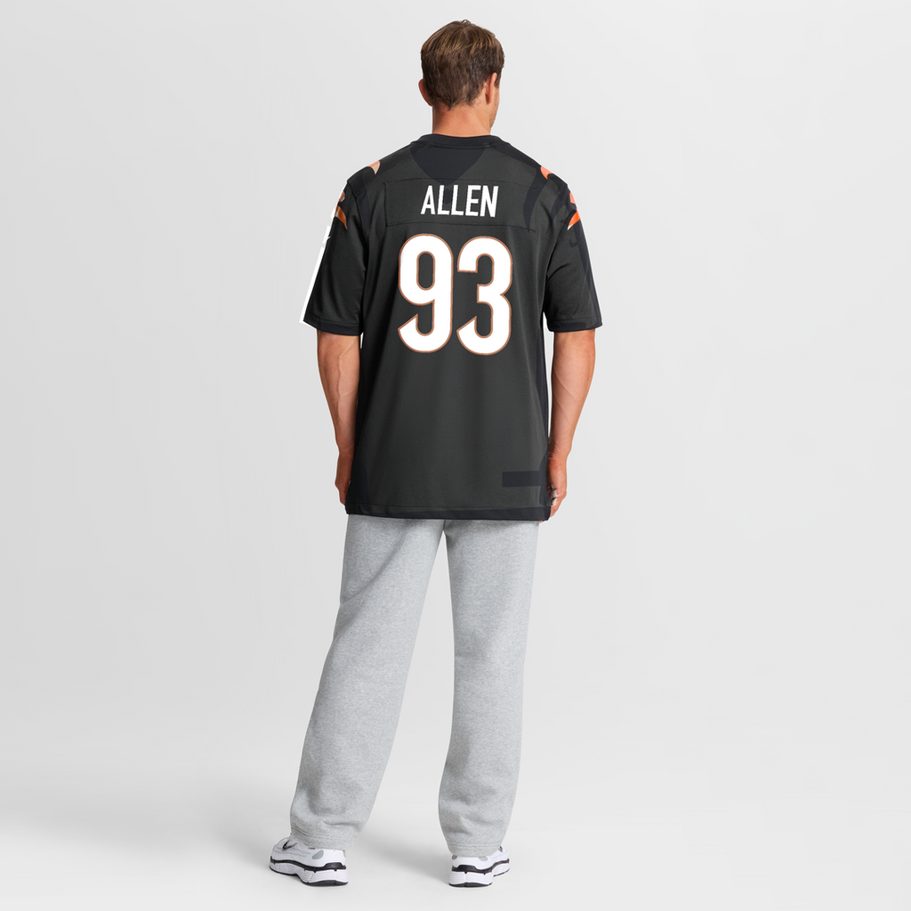 Jonathan Allen Cincinnati Bengals Game Jersey - Black