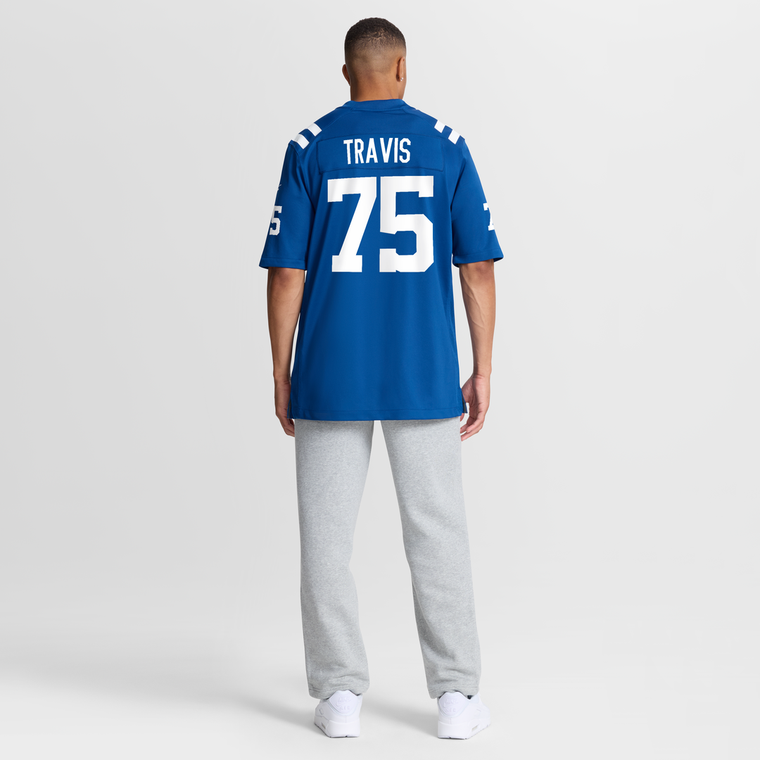 Jalen Travis Indianapolis Colts Game Jersey - Royal Blue