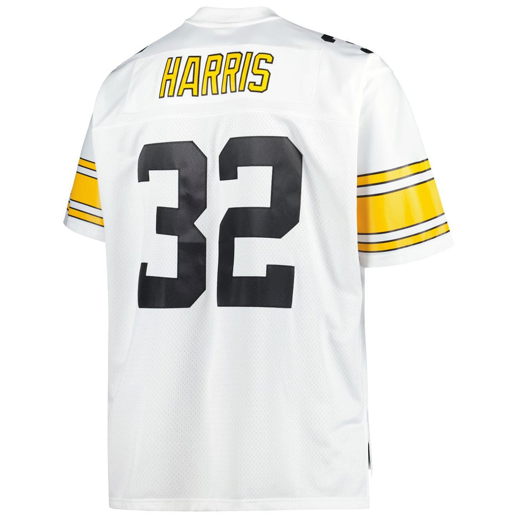 Franco Harris Pittsburgh Steelers Big & Tall 1976 Legacy Jersey - Black