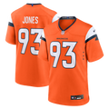 D.J. Jones Denver Broncos Game Jersey - Orange