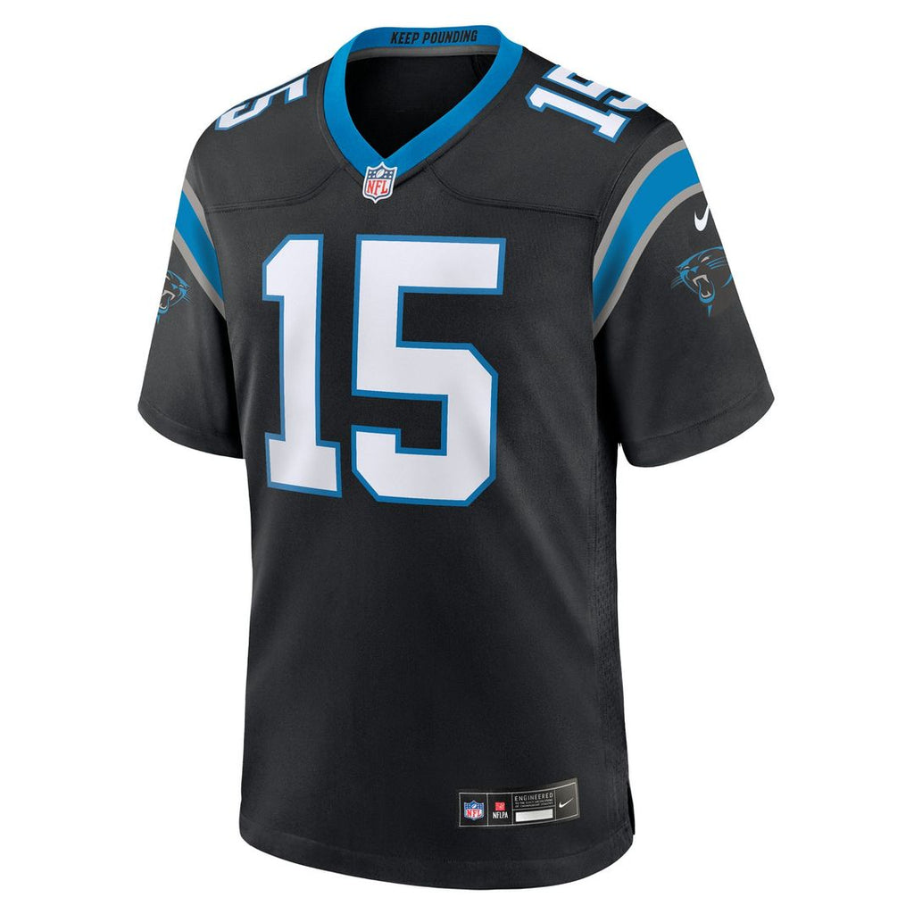 Jimmy Horn Jr Carolina Panthers Game Jersey - Black