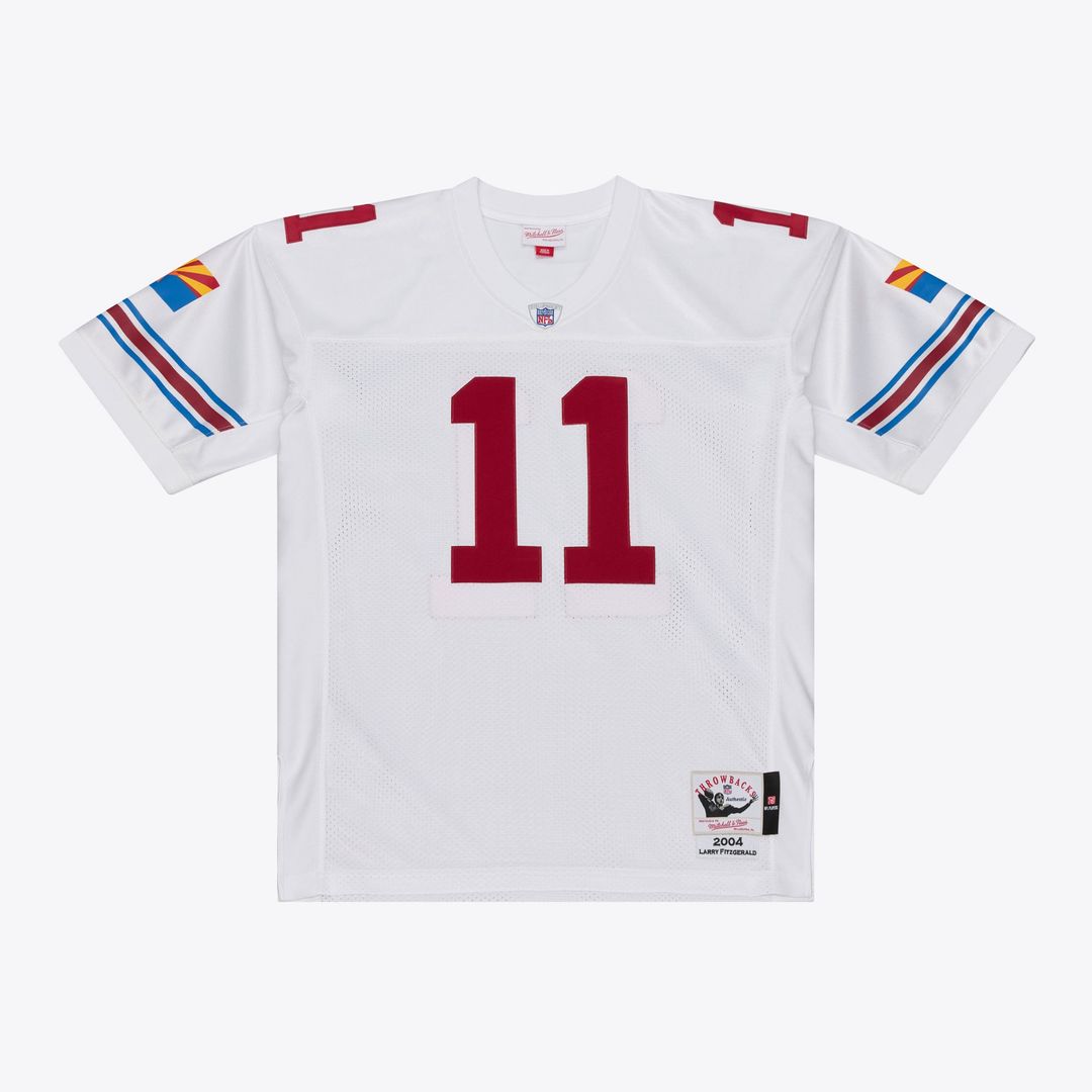 Larry Fitzgerald Arizona Cardinals 2004 Authentic Throwback Jersey - White