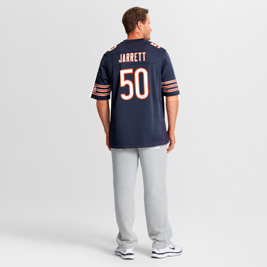 Grady Jarrett Chicago Bears Game Jersey - Navy