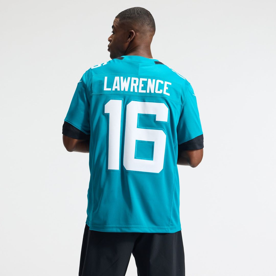 Trevor Lawrence Jacksonville Jaguars Vapor F.U.S.E. Stitched Limited Jersey - Teal