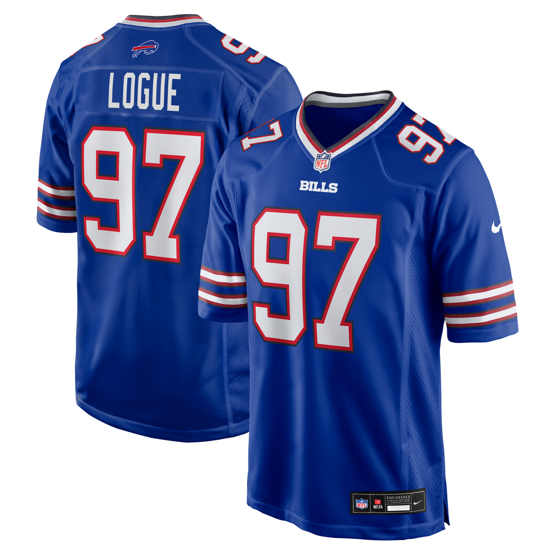 Zion Logue Buffalo Bills Game Jersey - Royal Blue