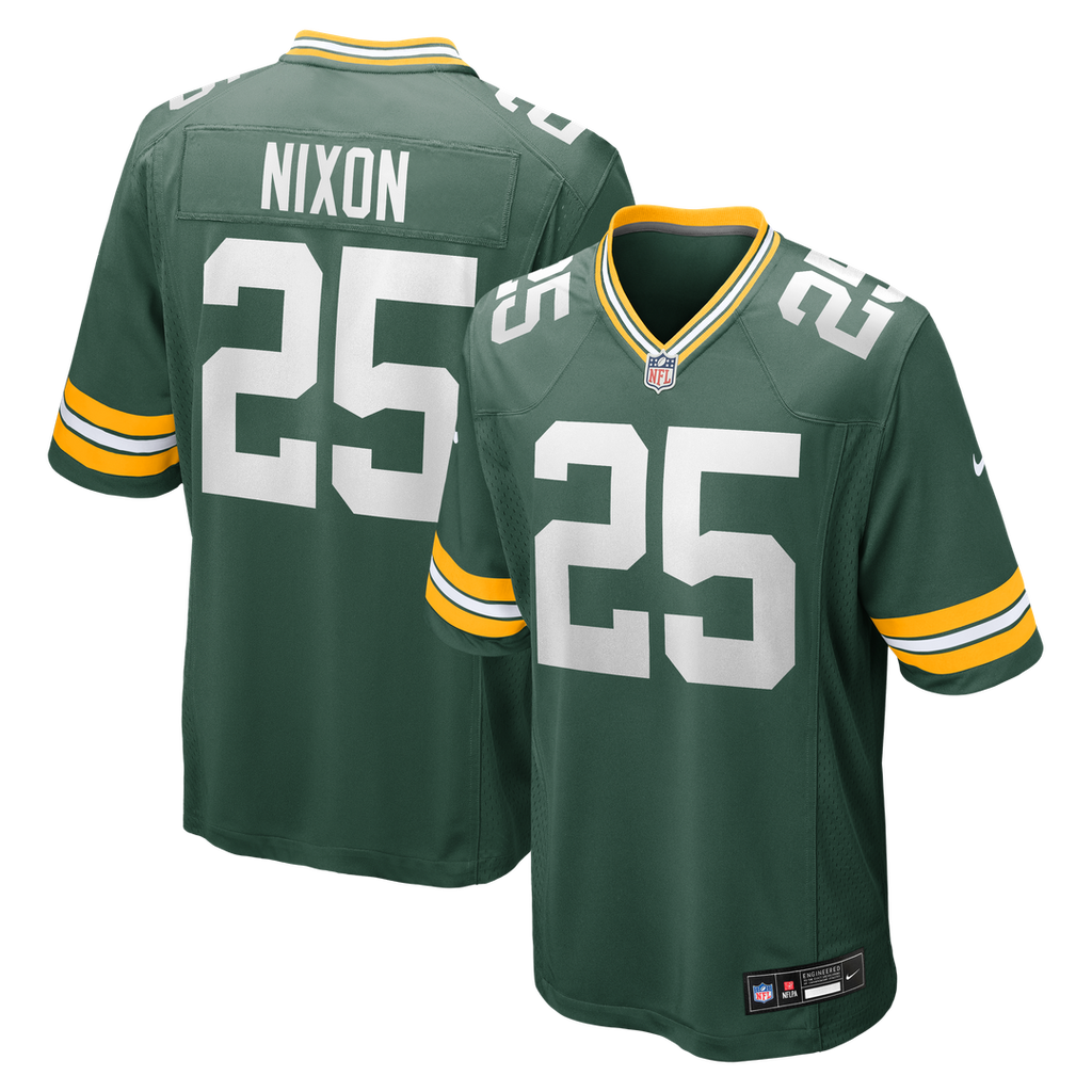 Keisean Nixon Green Bay Packers Game Jersey - Green