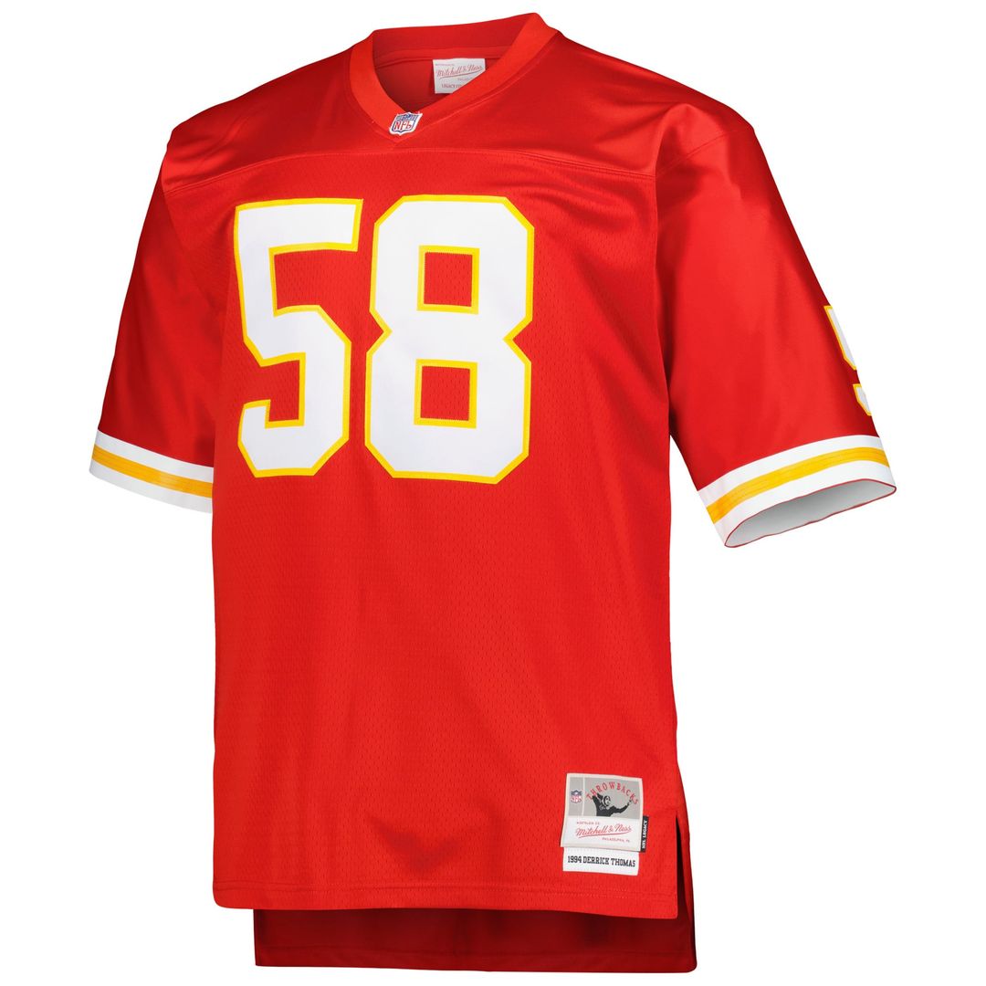 Derrick Thomas Kansas City Chiefs Big & Tall 1994 Replica Jersey - Red