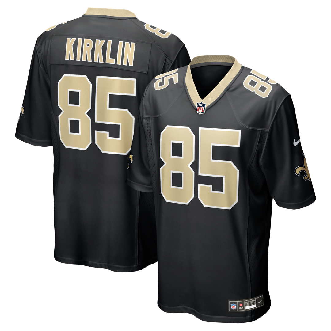 Jontre Kirklin New Orleans Saints Game Jersey - Black