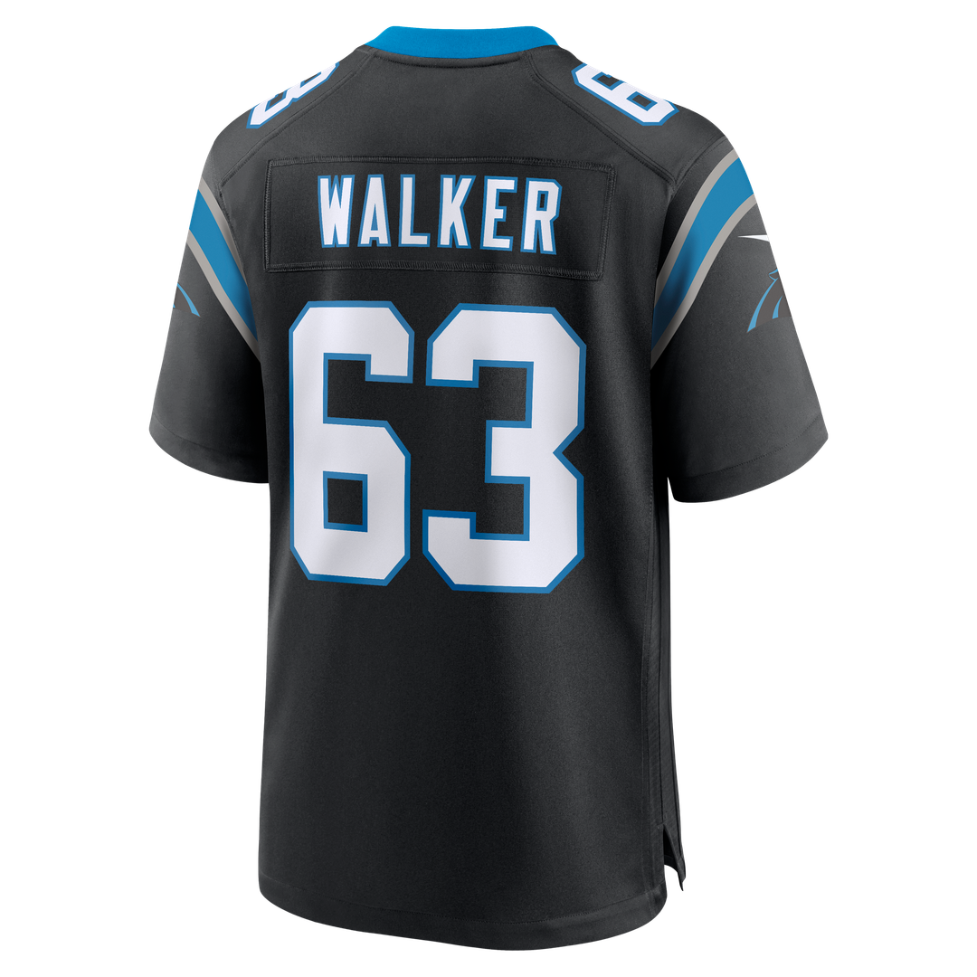 Rasheed Walker Carolina Panthers Game Jersey - Black