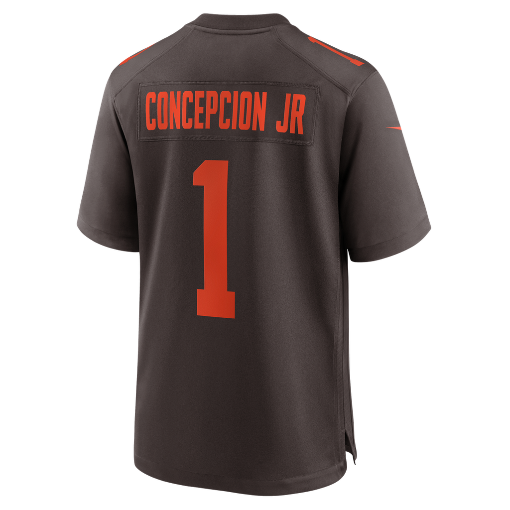 KC Concepcion Jr. Cleveland Browns Alternate Game Jersey - Brown