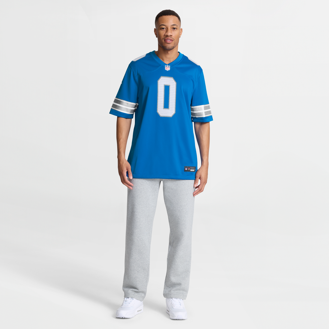 Jahmyr Gibbs Detroit Lions Game Jersey - Blue
