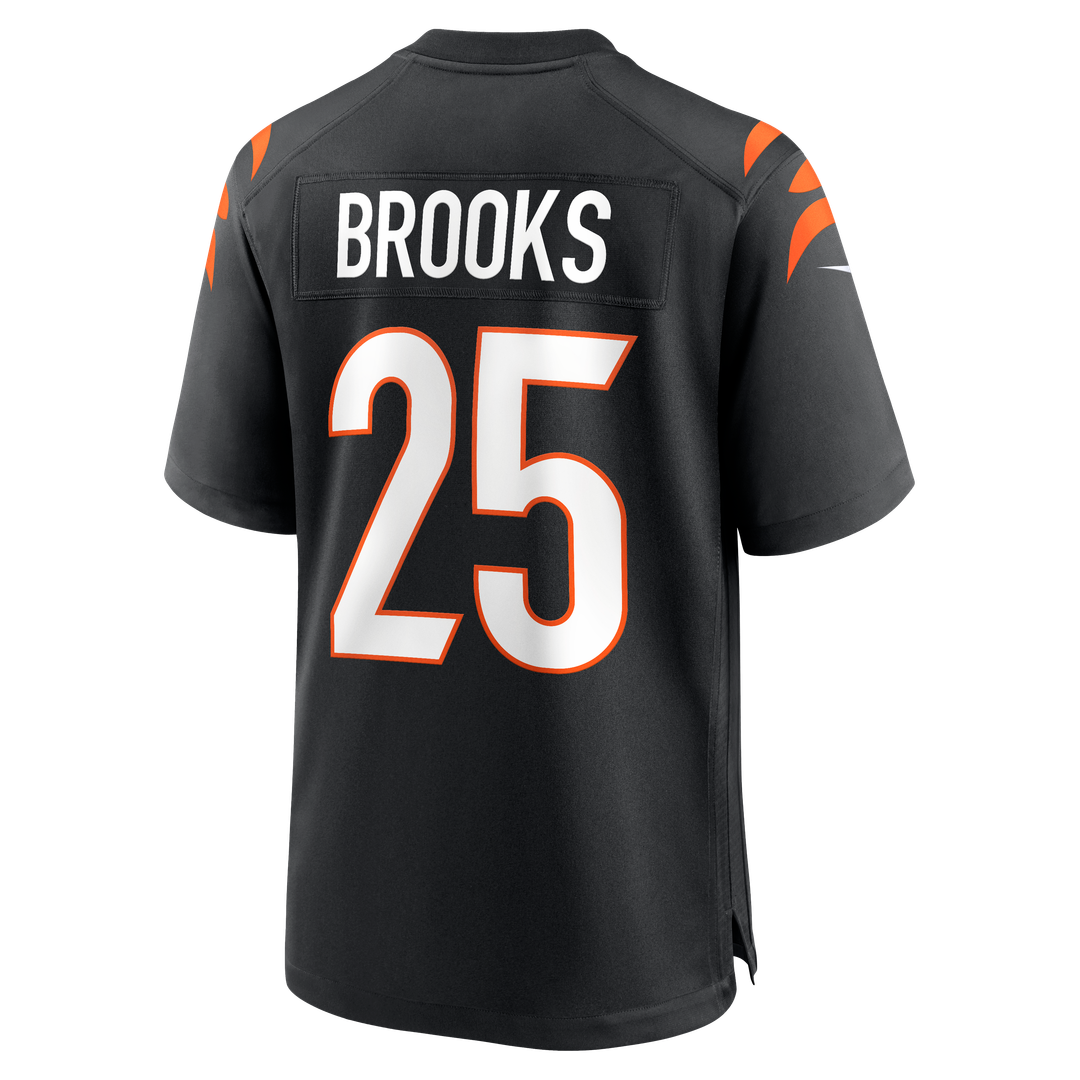 Tahj Brooks Cincinnati Bengals Game Jersey - Black