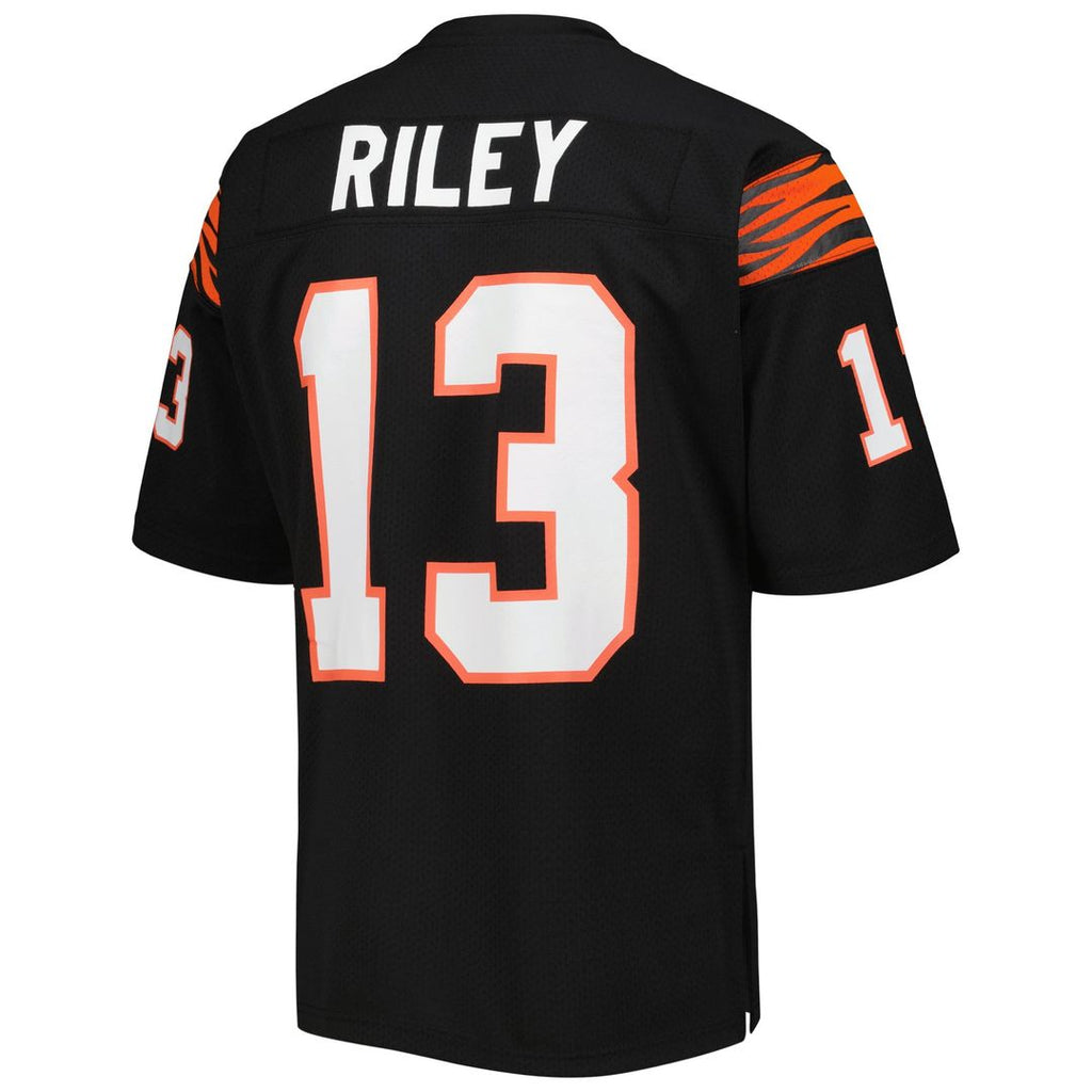 Ken Riley Cincinnati Bengals 1981 Authentic Throwback Jersey - Black