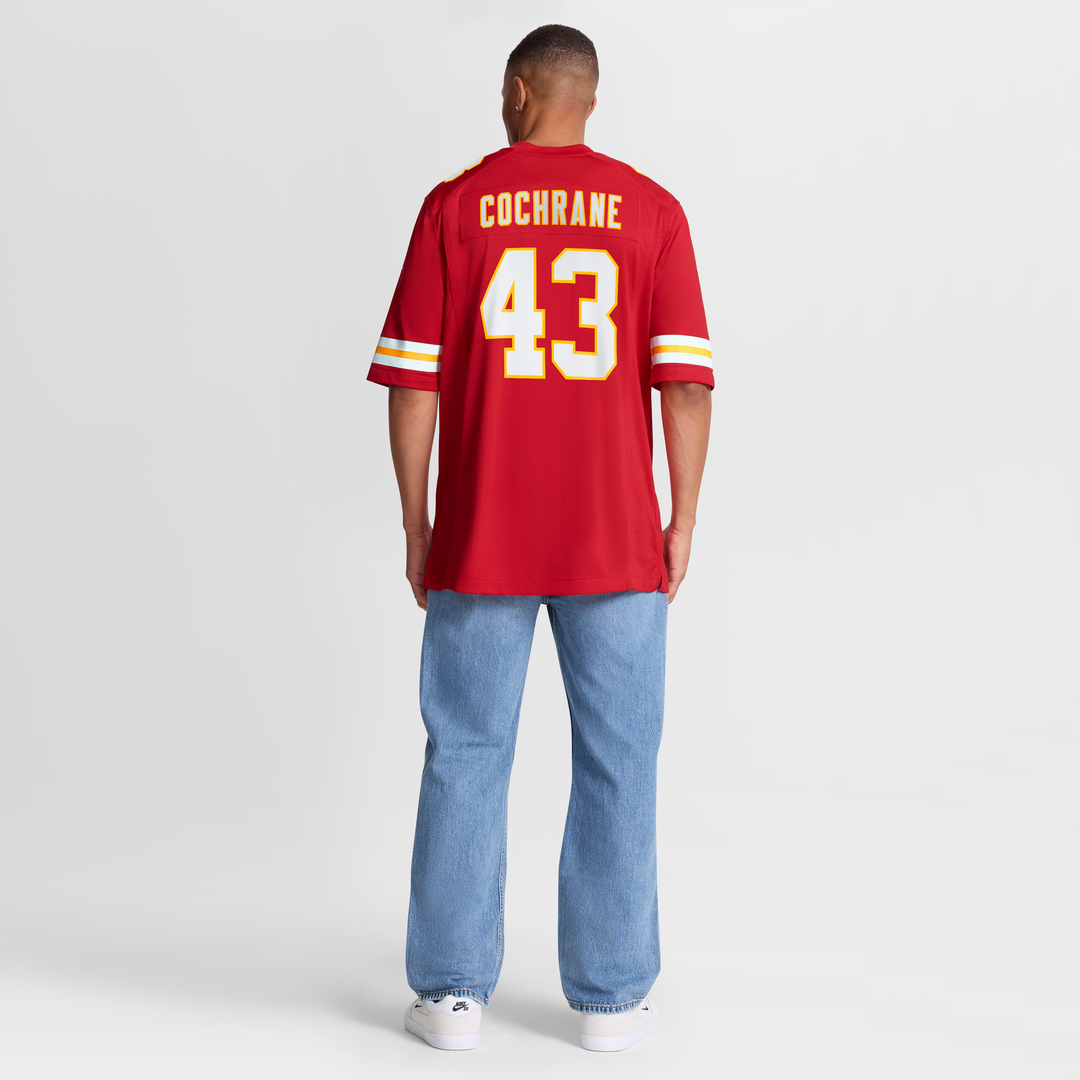 Jack Cochrane Kansas City Chiefs Game Jersey - Red