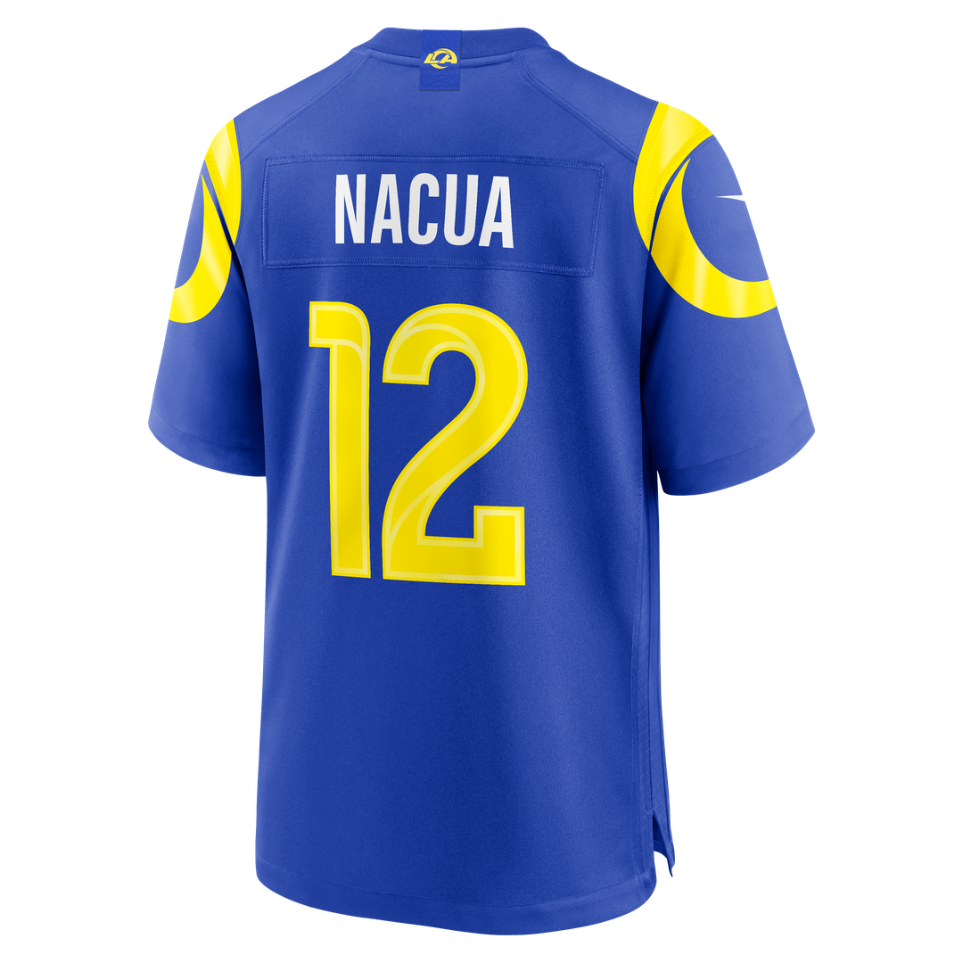 Puka Nacua Los Angeles Rams White Game Jersey - White
