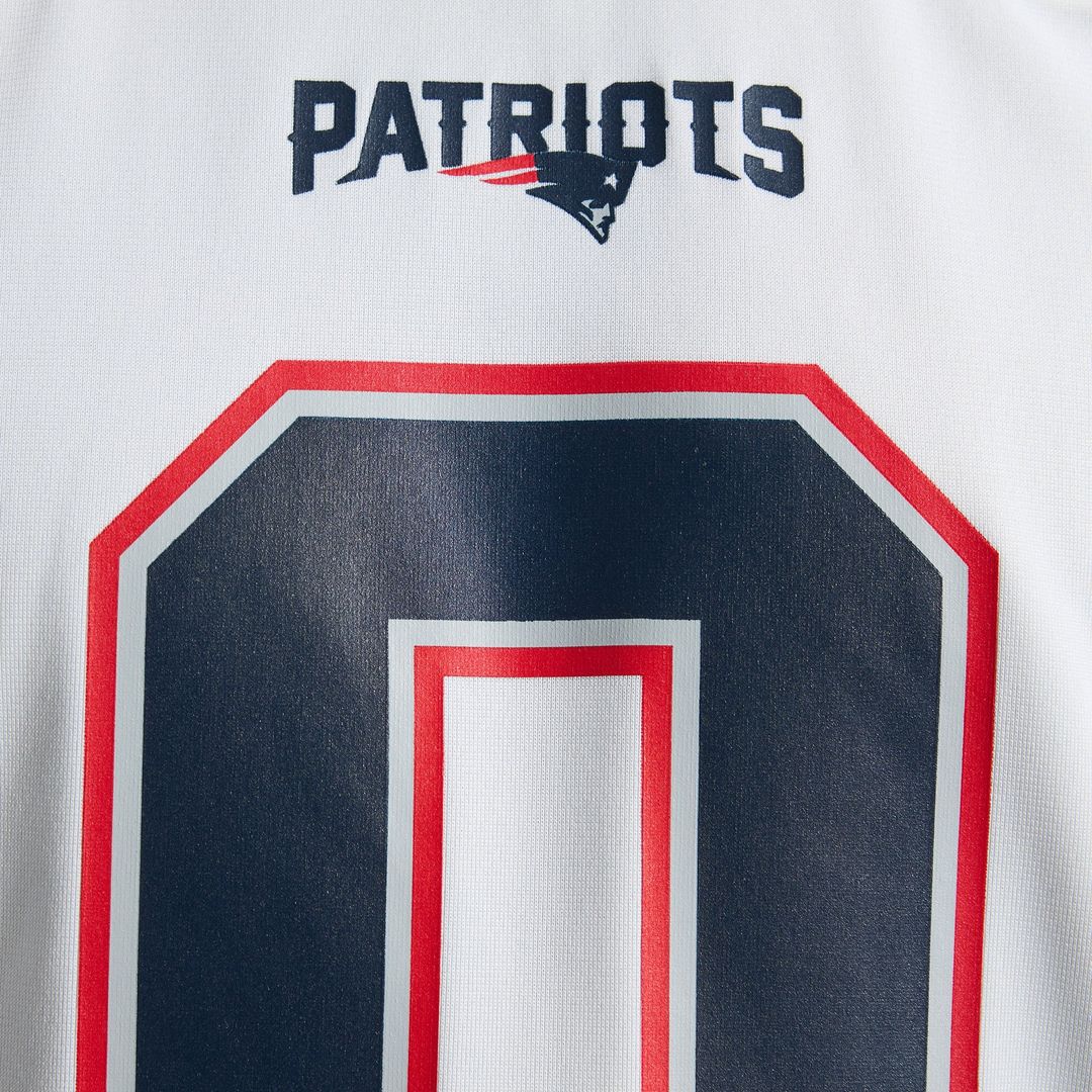 Christian Gonzalez New England Patriots Game Jersey - Navy