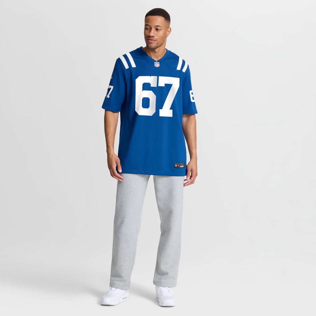 Luke Tenuta Indianapolis Colts Game Jersey - Royal Blue