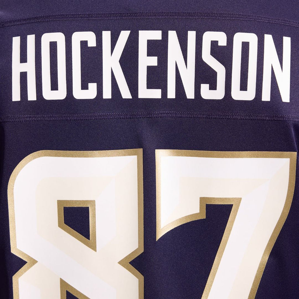 T.J. Hockenson Minnesota Vikings 2026 Rivalries Collection Game Jersey - Purple