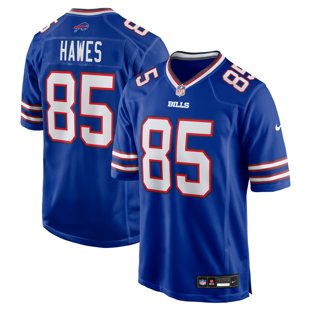 Jackson Hawes Buffalo Bills Game Jersey - Royal Blue