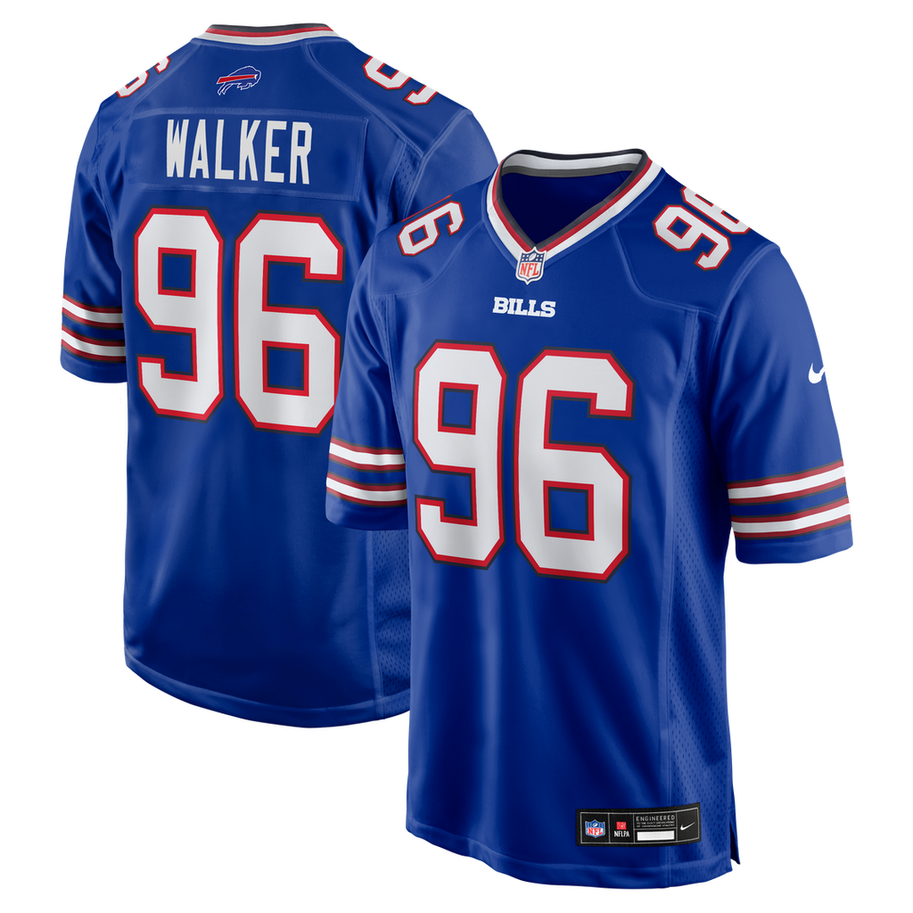 Deone Walker Buffalo Bills Game Jersey - Royal Blue