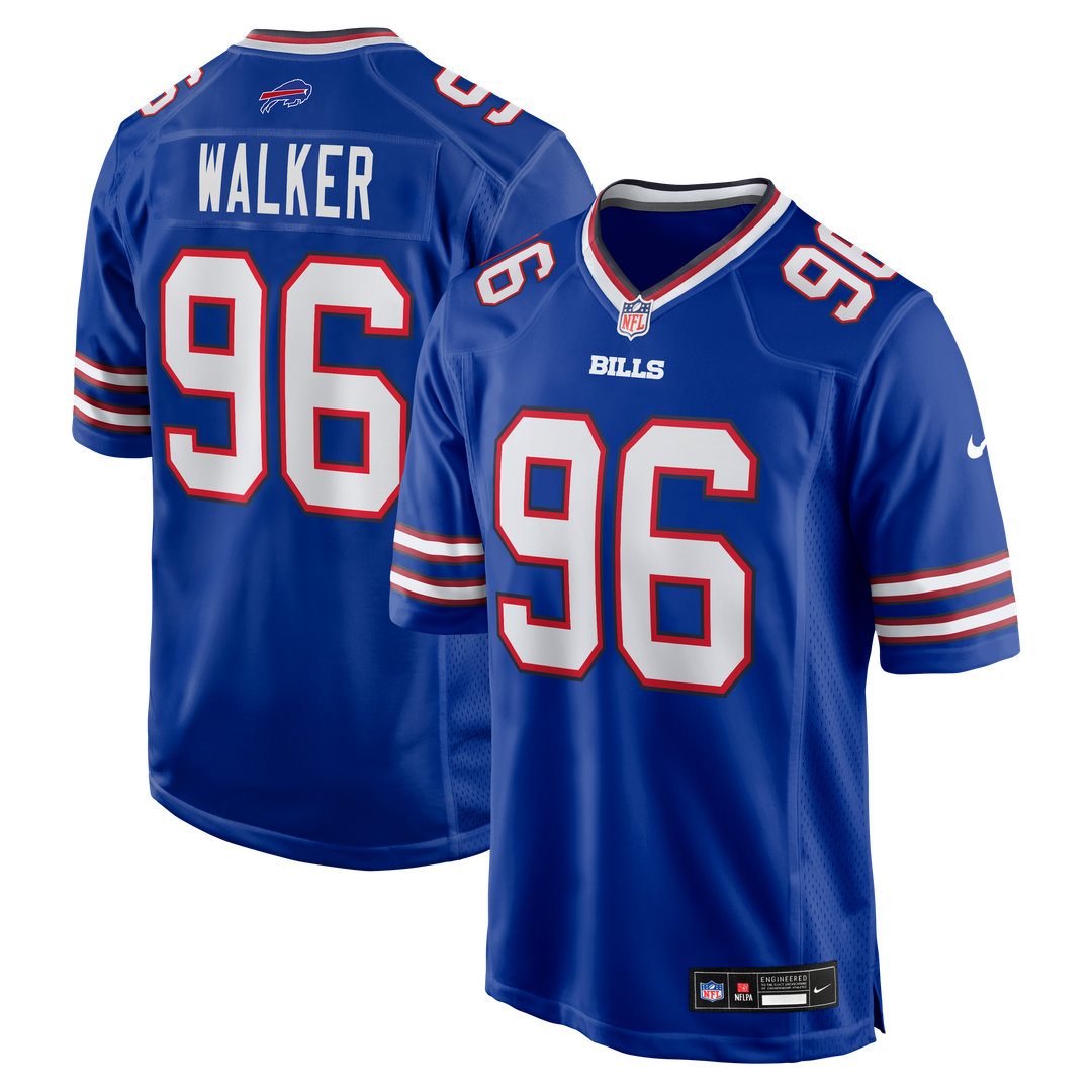 Deone Walker Buffalo Bills Game Jersey - Royal Blue