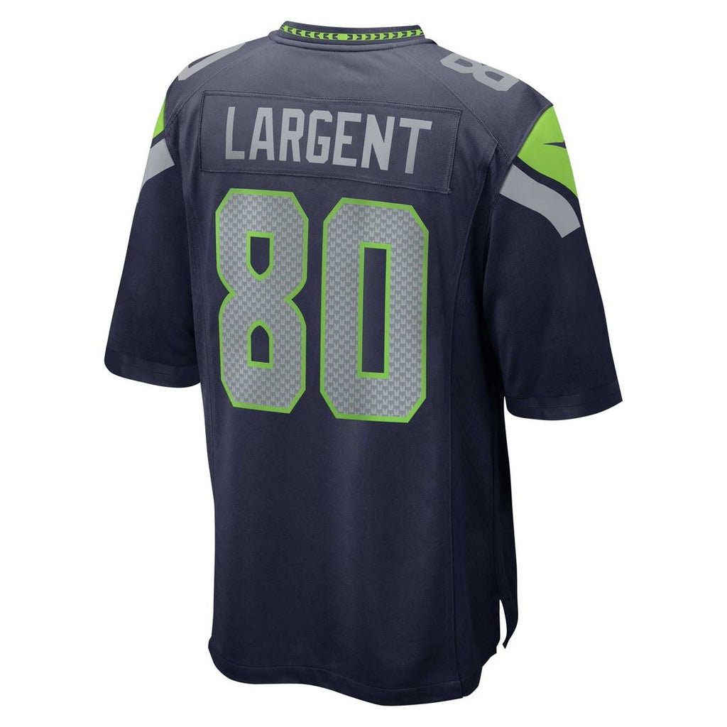 Steve Largent Seattle Seahawks Game Jersey - College Navy