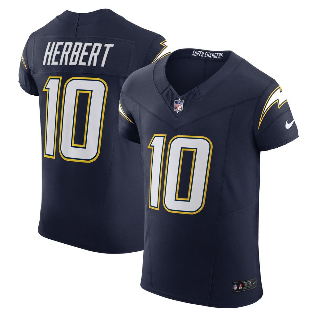 Justin Herbert Los Angeles Chargers Alternate Vapor F.U.S.E. Elite Jersey - Navy