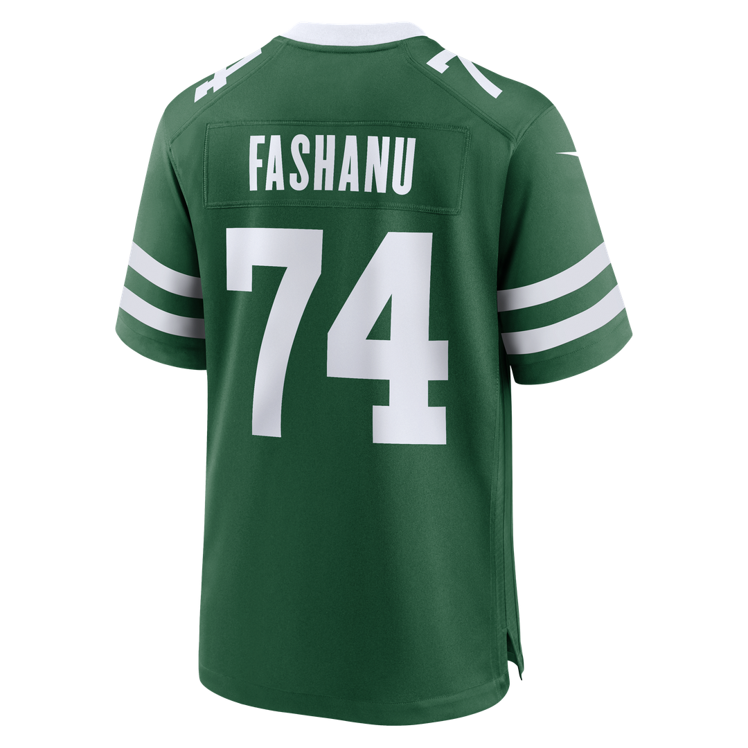 Olu Fashanu New York Jets Game Jersey - Gotham Green