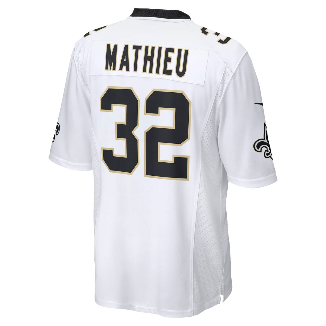 Tyrann Mathieu New Orleans Saints Game Jersey - White