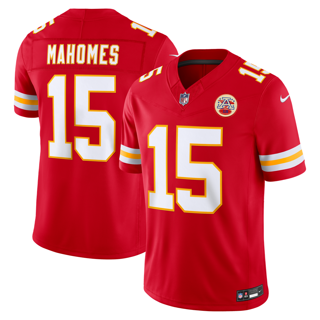 Patrick Mahomes Kansas City Chiefs Vapor F.U.S.E. Stitched Limited Jersey - White