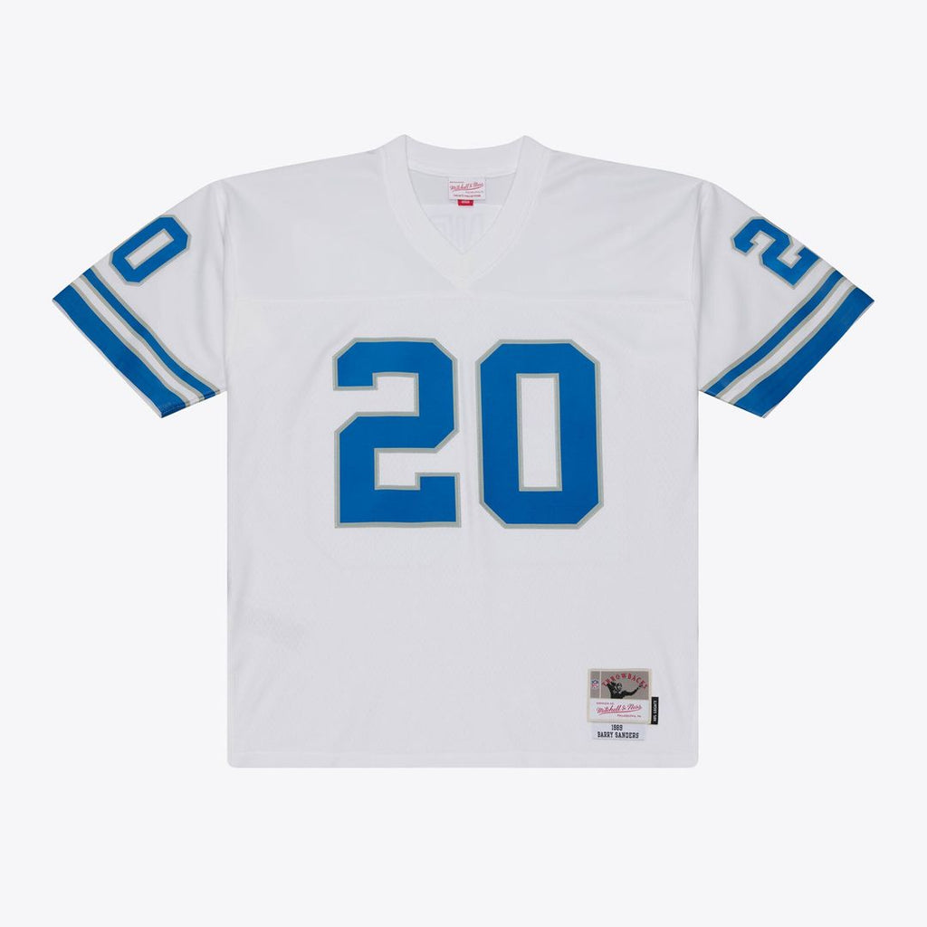 Barry Sanders Detroit Lions 1989 Legacy Replica Jersey - White