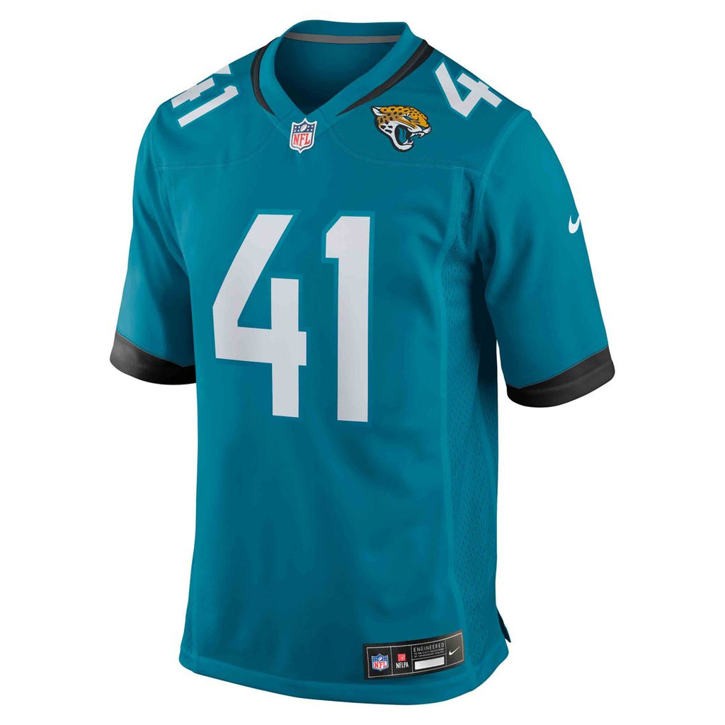 Josh Hines-Allen Jacksonville Jaguars Game Jersey - Teal