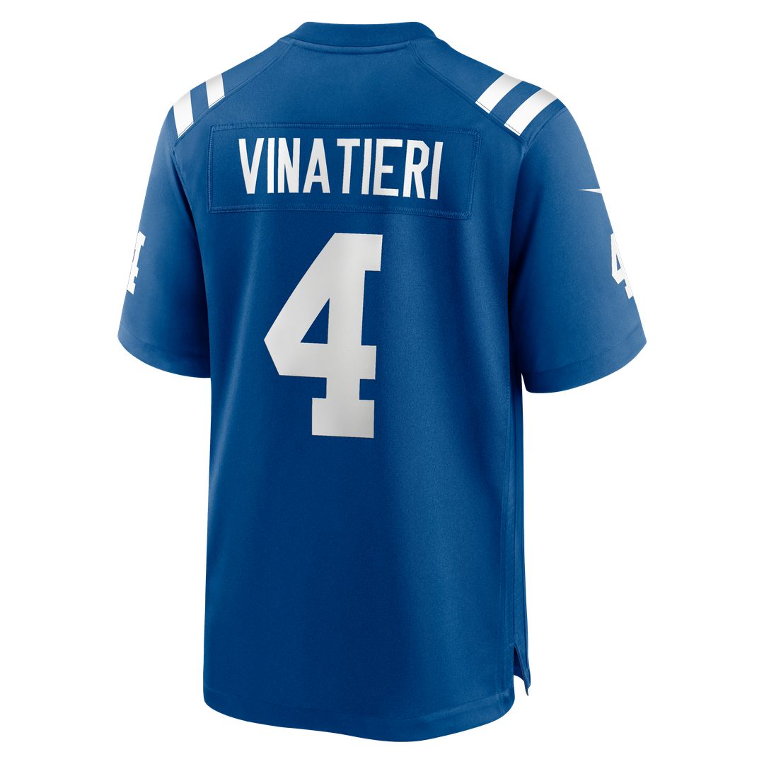 Adam Vinatieri Indianapolis Colts Team Game Jersey - Royal Blue