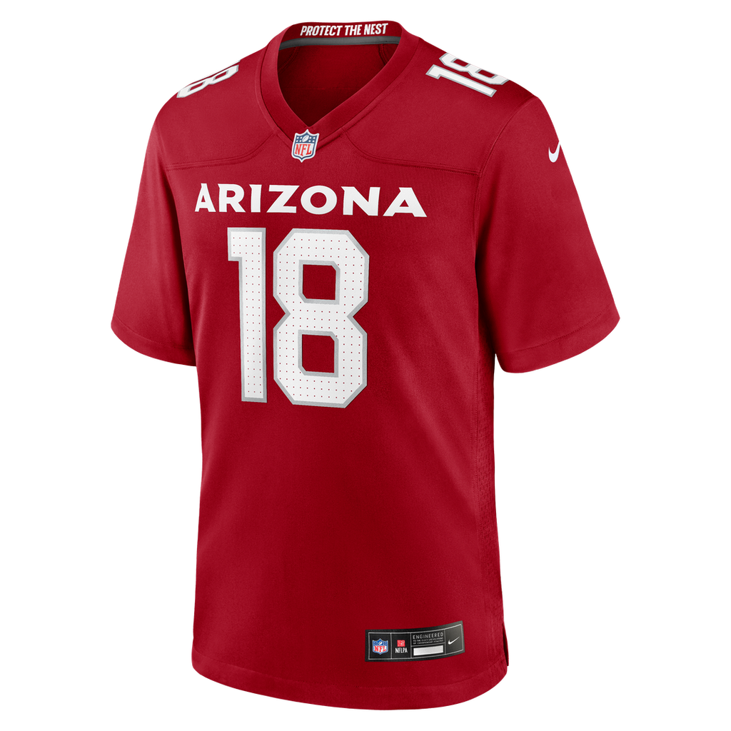 Marvin Harrison Jr. Arizona Cardinals Game Jersey - Cardinal