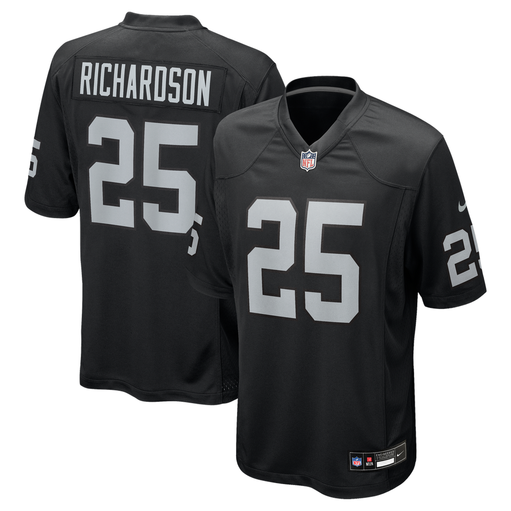 Decamerion Richardson Las Vegas Raiders Game Jersey - Black
