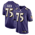 Jonathan Ogden Baltimore Ravens Game Jersey - Purple