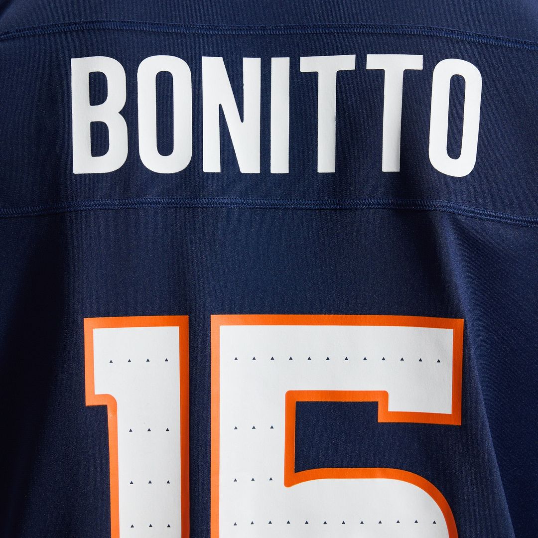 Nik Bonitto Denver Broncos Game Jersey - Orange