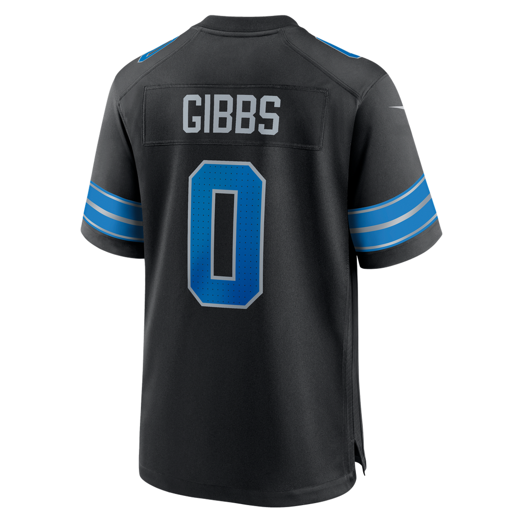 Jahmyr Gibbs Detroit Lions Game Jersey - White