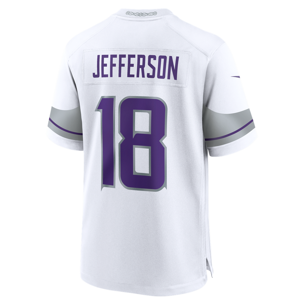 Justin Jefferson Minnesota Vikings Alternate Game Jersey - White