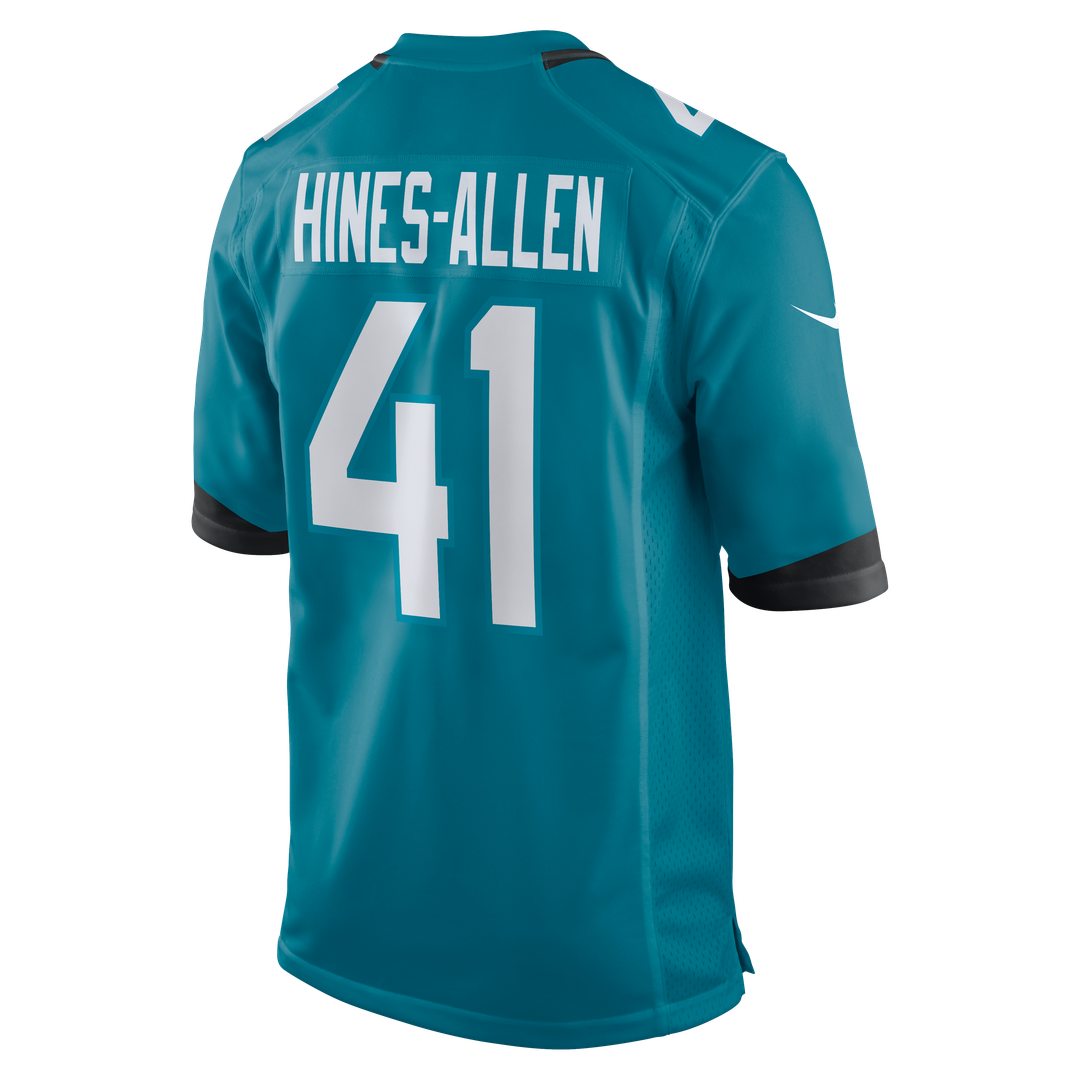 Josh Hines-Allen Jacksonville Jaguars Game Jersey - Teal