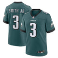 Nolan Smith Philadelphia Eagles Game Jersey - Midnight Green
