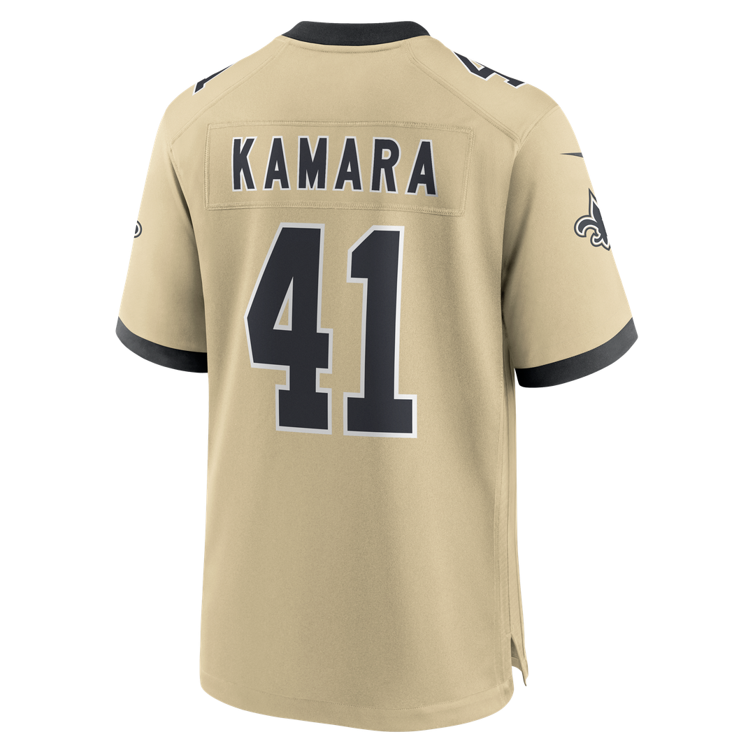 Alvin Kamara New Orleans Saints Gameday Golds Alternate Game Jersey - Gold