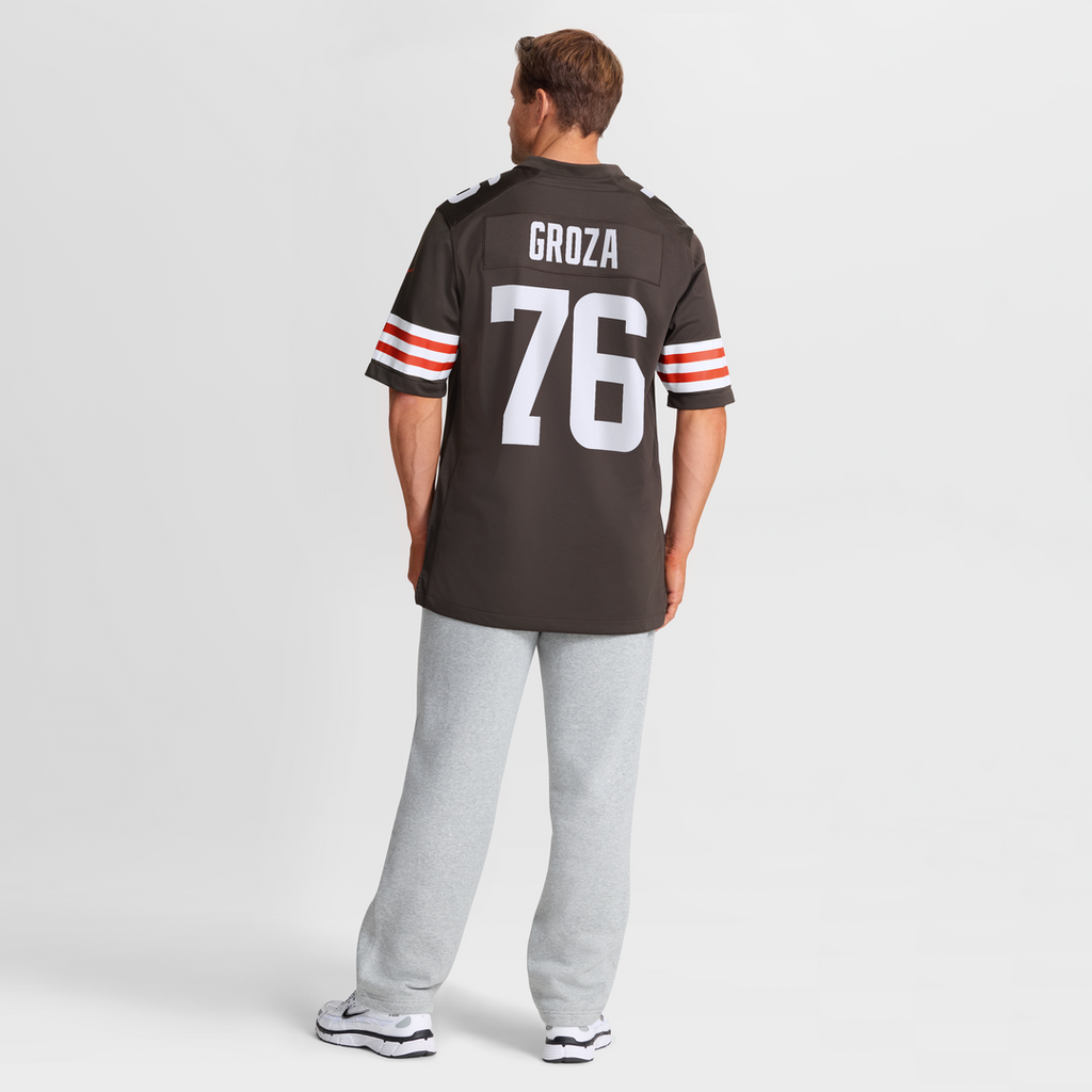 Lou Groza Cleveland Browns Game Jersey - Brown