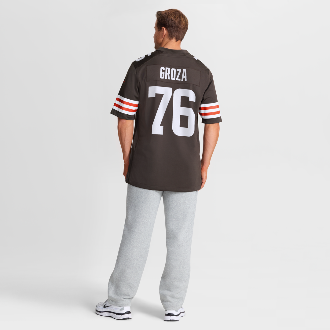 Lou Groza Cleveland Browns Game Jersey - Brown