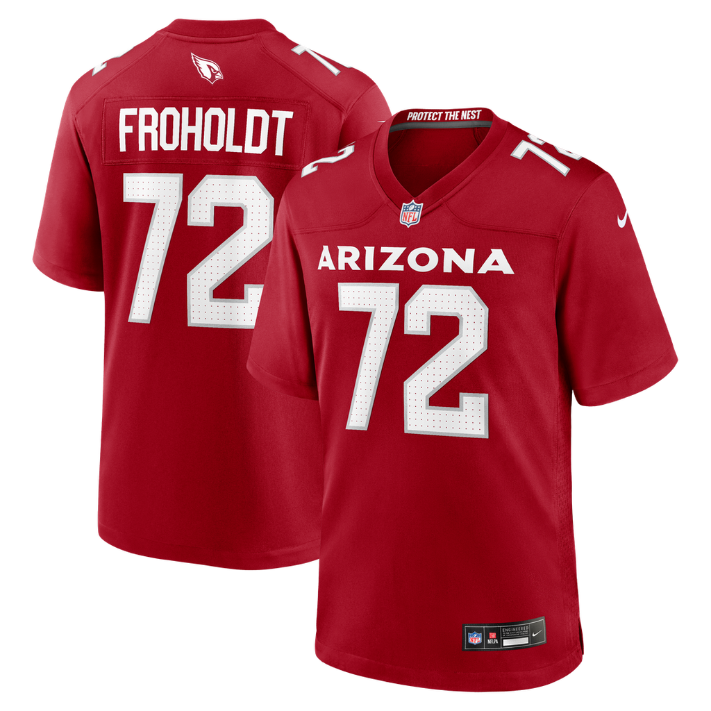 Hjalte Froholdt Arizona Cardinals Game Jersey - Cardinal