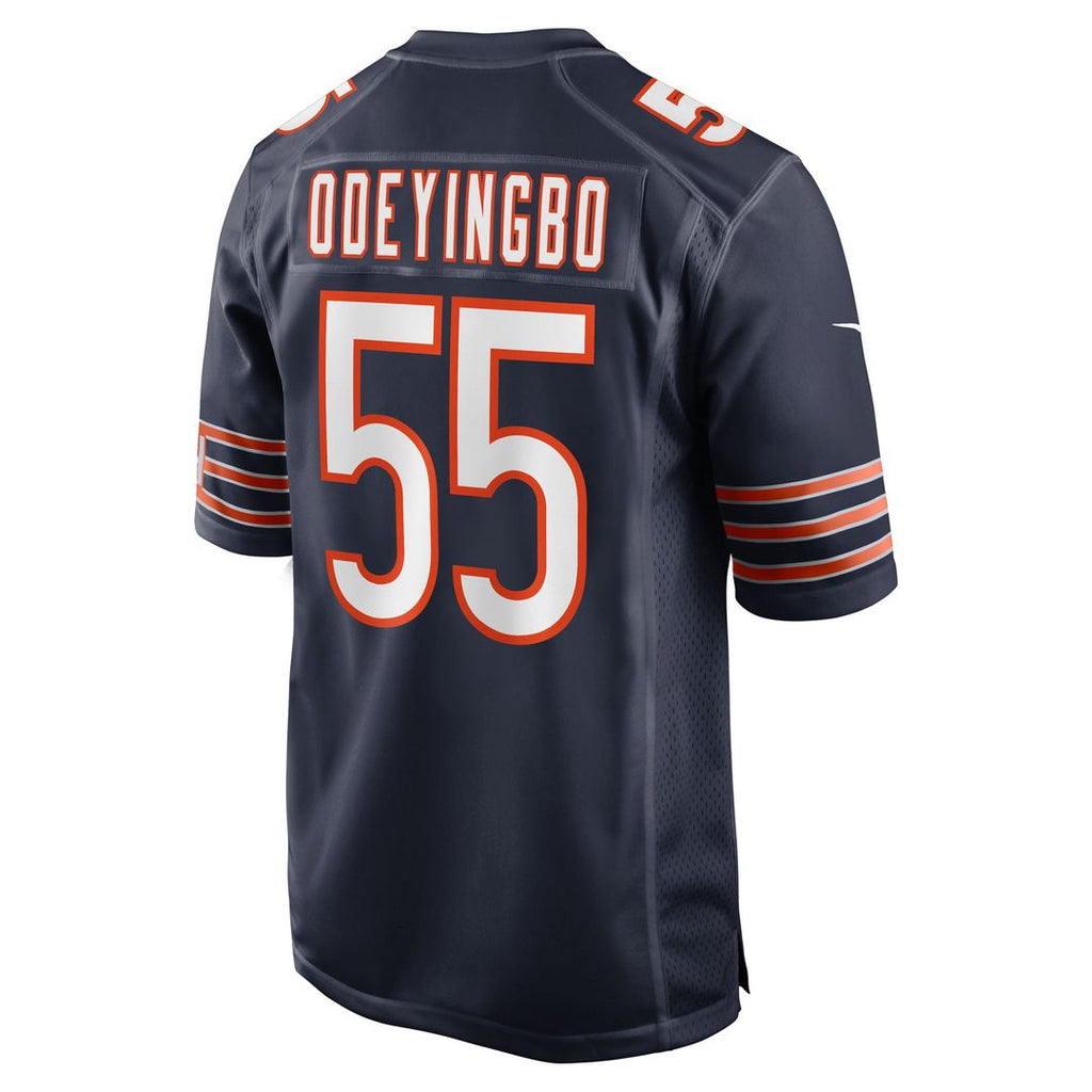 Dayo Odeyingbo Chicago Bears Game Jersey - Navy