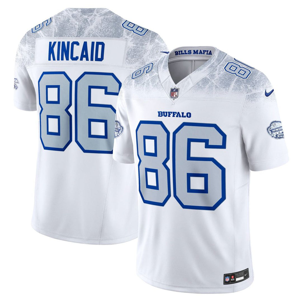 Dalton Kincaid Buffalo Bills Rivalries Collection Stitched Limited Jersey - White