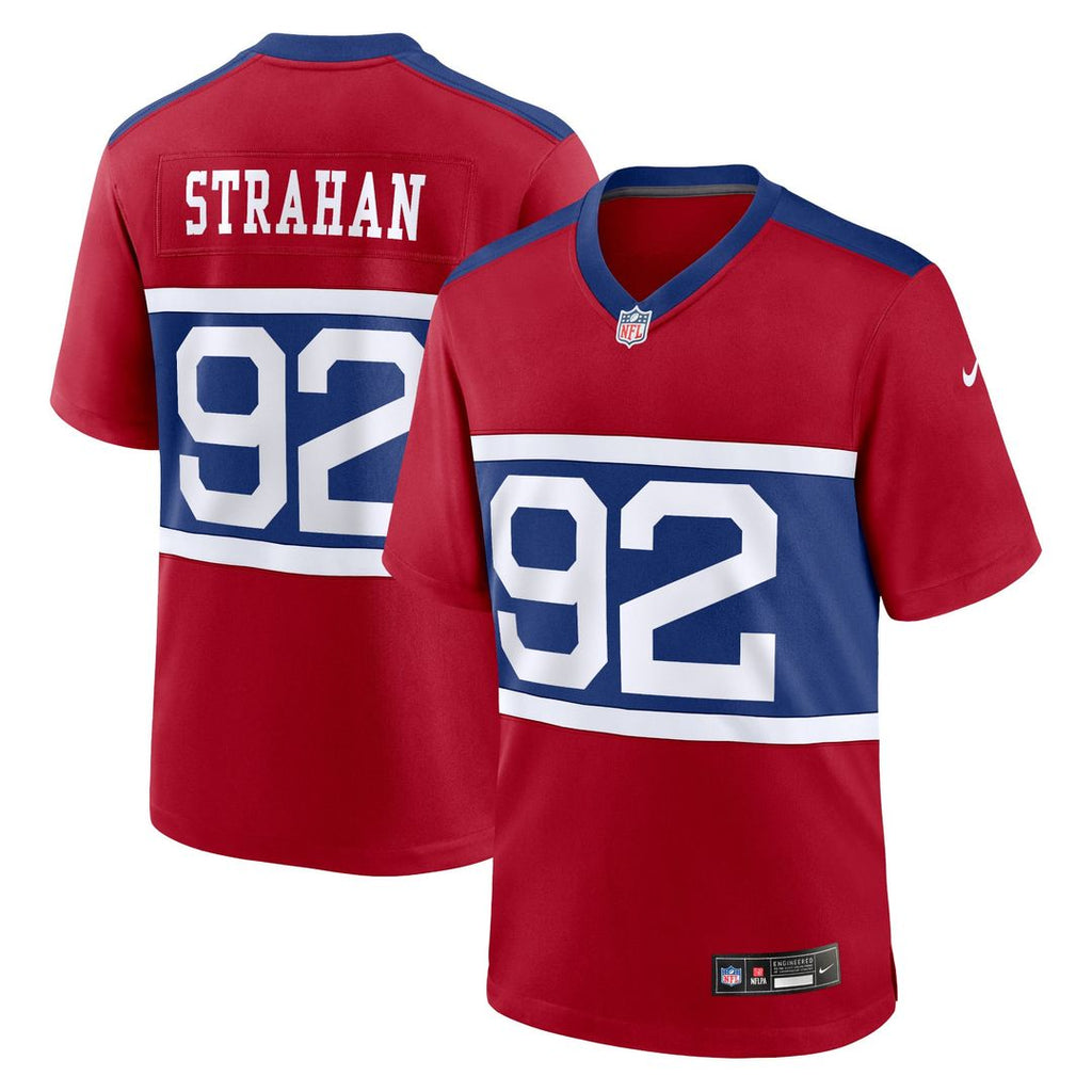 Michael Strahan New York Giants Alternate Game Jersey - Century Red