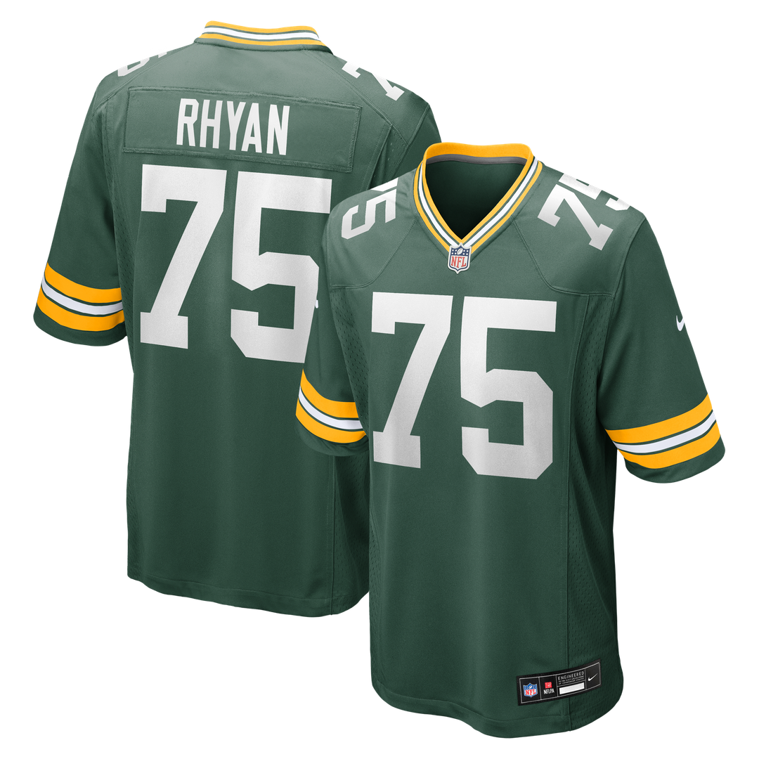 Sean Rhyan Green Bay Packers Game Jersey - Green