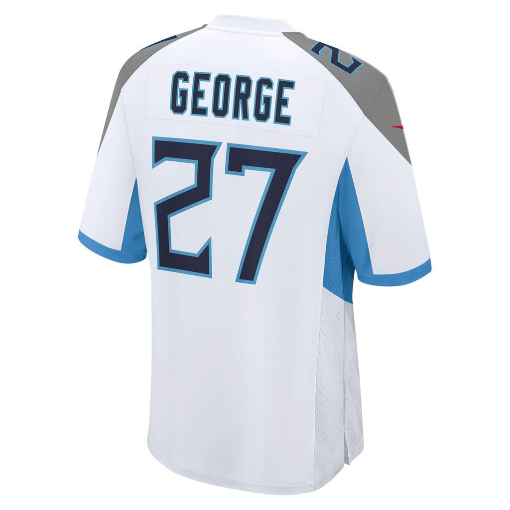 Eddie George Tennessee Titans Game Jersey - White